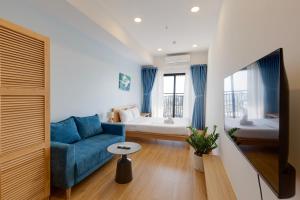 SMILE HOME - SOHO RESIDENCE - BEST LOCATION DISTRICT 1 - 500m BUI VIEN 휴식 공간