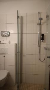 Koupelna v ubytování Hotel Gasthaus zur Linde