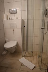 Koupelna v ubytování Hotel Gasthaus zur Linde