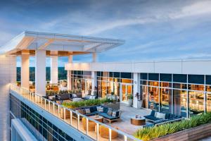 O edifício em que o hotel se localiza