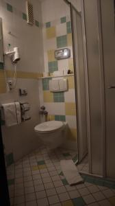 Koupelna v ubytování Hotel Gasthaus zur Linde