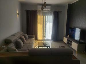 Posezení v ubytování Brand new apartment in Hurghada