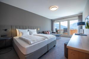 Postel nebo postele na pokoji v ubytování Hotel Walter