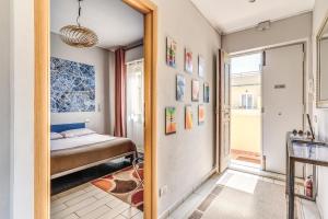 Postel nebo postele na pokoji v ubytování Otranto 36