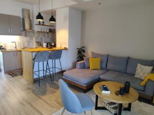 A kitchen or kitchenette at Μελίτη Pelion Luxury Living