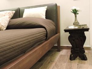 Ένα ή περισσότερα κρεβάτια σε δωμάτιο στο Appartamento Cuore Antico