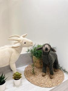 Động vật gần/tại nhà khách