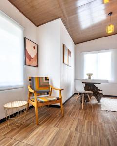Posezení v ubytování BUDDA HOME