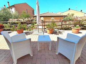 Balkón nebo terasa v ubytování Il Giardino