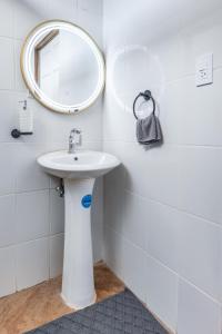 Koupelna v ubytování BUDDA HOME