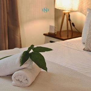 Postel nebo postele na pokoji v ubytování Hotel Siesta Holbox