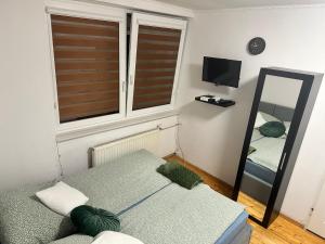 Posteľ alebo postele v izbe v ubytovaní Villa na Dolnej