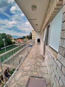 Balkón nebo terasa v ubytování ANA