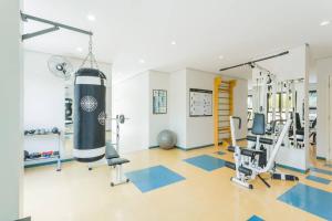 Fitnesscenter och/eller fitnessfaciliteter på BHomy Pompéia Muito bem localizado FI33