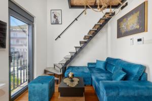Posezení v ubytování Ell Star 2 Apartment