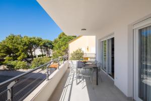 Ban công/sân hiên tại Dada Luxury Apartment A1