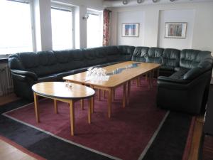Posezení v ubytování Västerbacken Hotell & Konferens