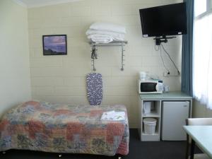 TV a/nebo společenská místnost v ubytování Norfolk Motor Inn