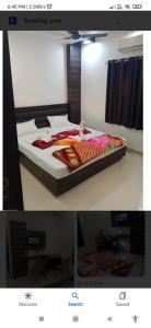 ein Bild eines Bettes in einem Zimmer in der Unterkunft Hotel City inn in Gaya