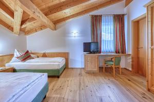 Cama o camas de una habitación en Hotel Hofbrunn