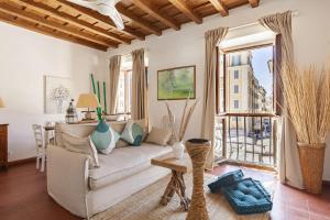 Posedenie v ubytovaní Campo Dei Fiori Splendid Apartment