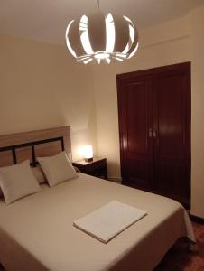 A bed or beds in a room at Habitacion matrimonial centro ciudad