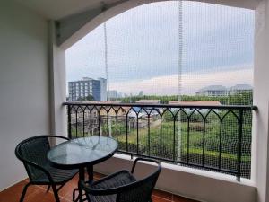 Balkon ili terasa u objektu Venetian Riverside Jomtien