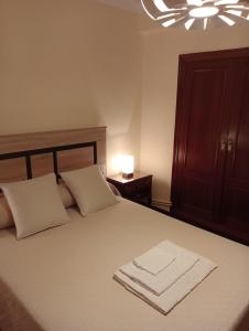 A bed or beds in a room at Habitacion matrimonial centro ciudad