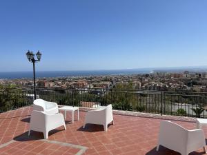Balcon ou terrasse dans l'établissement Villa Leucatia