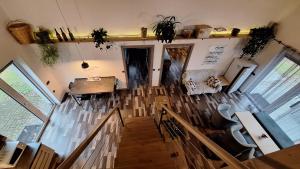 Posezení v ubytování Apartmány Pod Lesem II