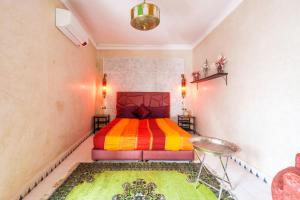 Postel nebo postele na pokoji v ubytování Riad La Fayette Bed & Breakfast
