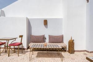 Posezení v ubytování Riad La Fayette Bed & Breakfast