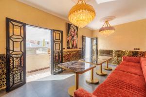 Posezení v ubytování Riad La Fayette Bed & Breakfast