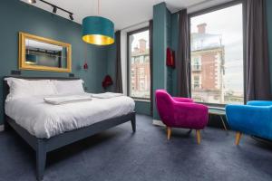 Кровать или кровати в номере ART B&B