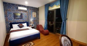 Postel nebo postele na pokoji v ubytování Milan Diamond Hotel