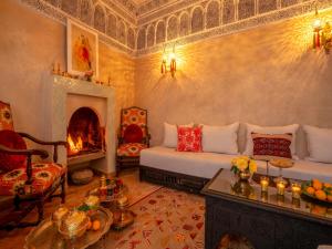 Posezení v ubytování Riad dada Messouda spa