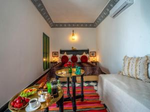 Posezení v ubytování Riad dada Messouda spa
