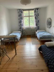 En eller flere senge i et værelse på Hof Dahnsdorf