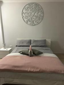 Llit o llits en una habitació de Fernanda's House - Incantevole con idromassaggio