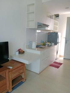 Dapur atau dapur kecil di คอนโดเดอะบีช บางแสน 327/54