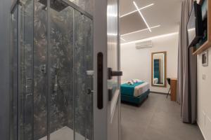 Room & Breakfast Aloe客房内的一张或多张床位