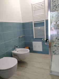 Koupelna v ubytování Zenia Rooms