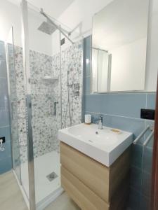 Koupelna v ubytování Zenia Rooms