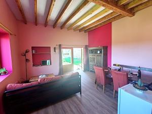 Kuchyň nebo kuchyňský kout v ubytování Auberge du Précontent