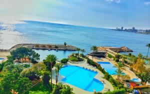 Bazen v nastanitvi oz. blizu nastanitve Rita's Duplex Chalet in Manar Jounieh Resort
