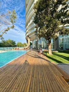 Πισίνα στο ή κοντά στο Hermoso Dpto. en Torre Leloir, Seguridad 24 HS +38 φωτογραφίες