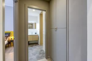 Kúpeľňa v ubytovaní Clausim Domus: new brightful flat next to the Vatican