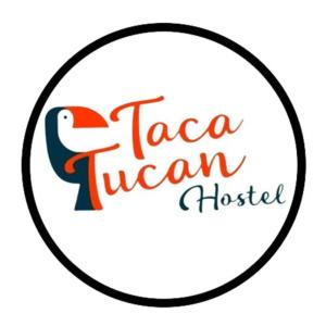 a logo for a ice cream house at Taca Tucan in Cruce del Farallón