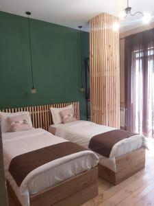 Letto o letti in una camera di Valley Park Dilijan