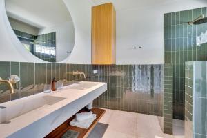 Koupelna v ubytování SENSES Boutique Hotel & Apartments
